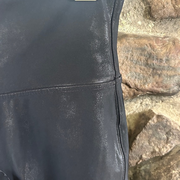 EUC Spanx Faux Leather Leggings, XL - Picture 5 of 7